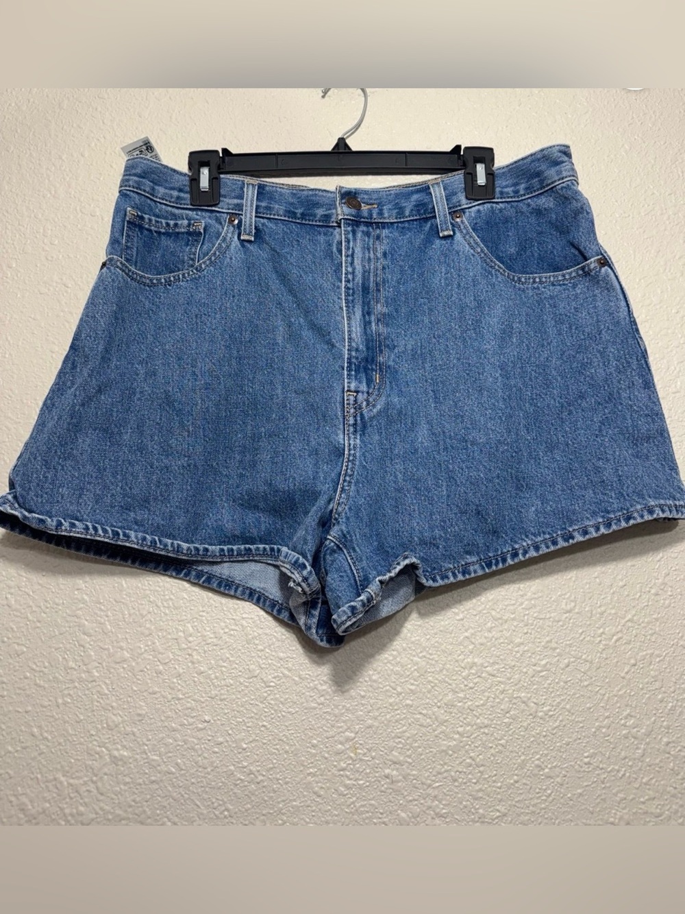 Levi's High-Waisted Mom Denim Shorts